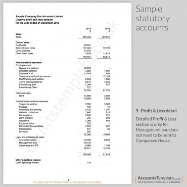 Profit and loss accounts презентация